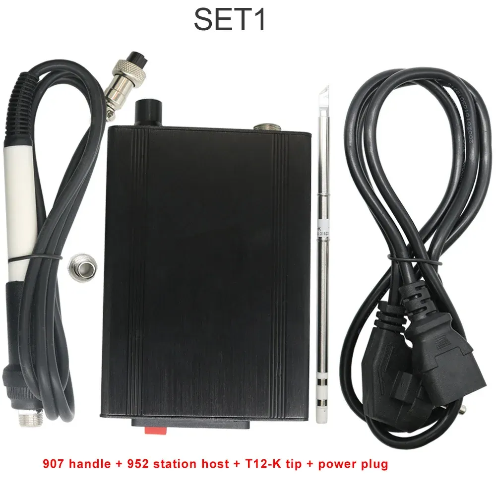 Station de soudage T12 à chauffage rapide, fer à souder électronique numérique T12-952 QUICKO, écran OLED STC T12 8