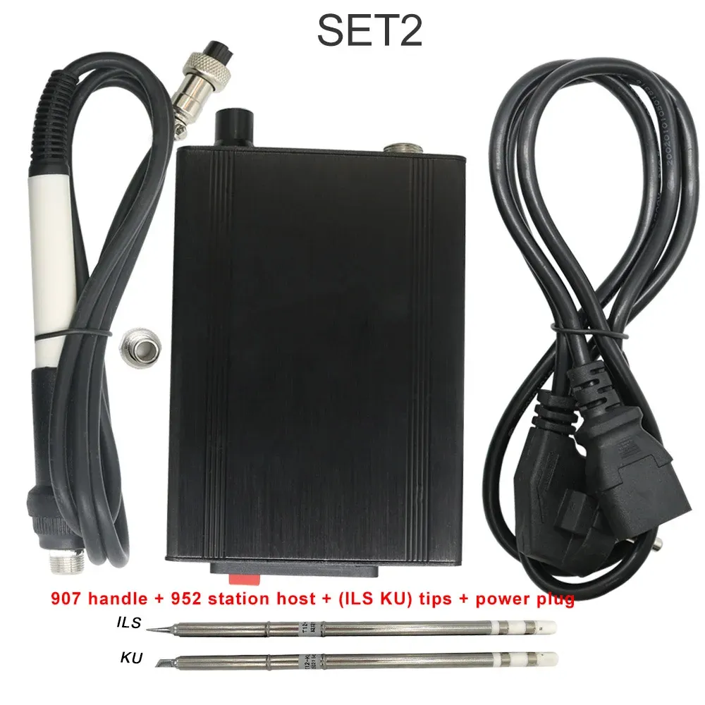Station de soudage T12 à chauffage rapide, fer à souder électronique numérique T12-952 QUICKO, écran OLED STC T12 9