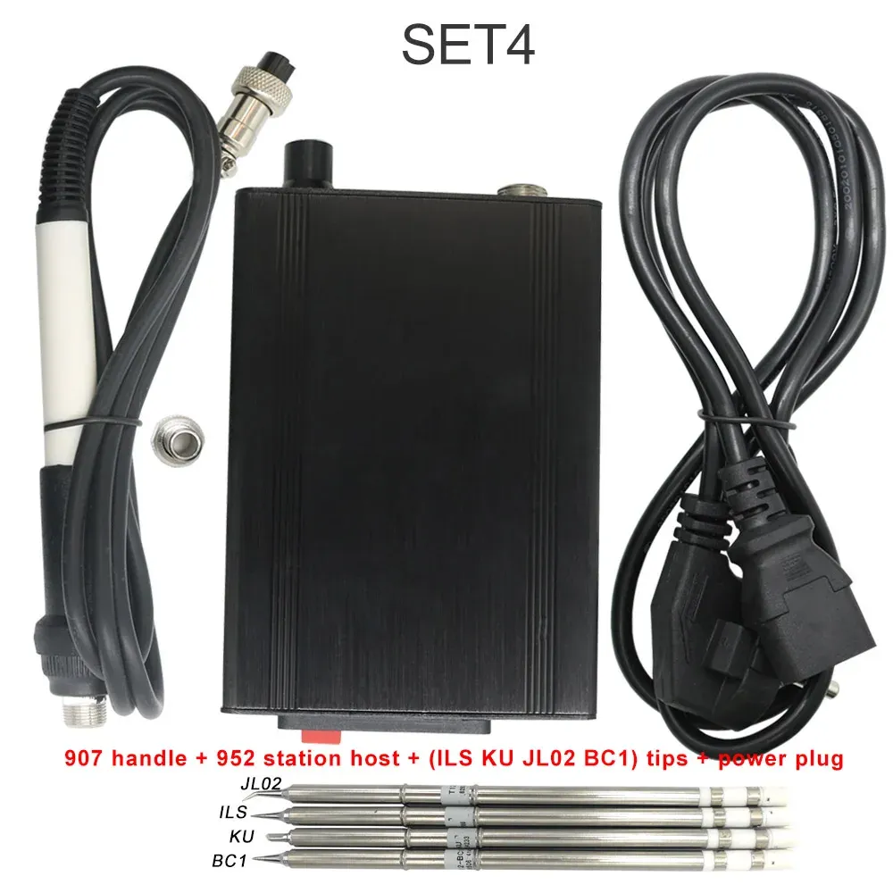 Station de soudage T12 à chauffage rapide, fer à souder électronique numérique T12-952 QUICKO, écran OLED STC T12 10
