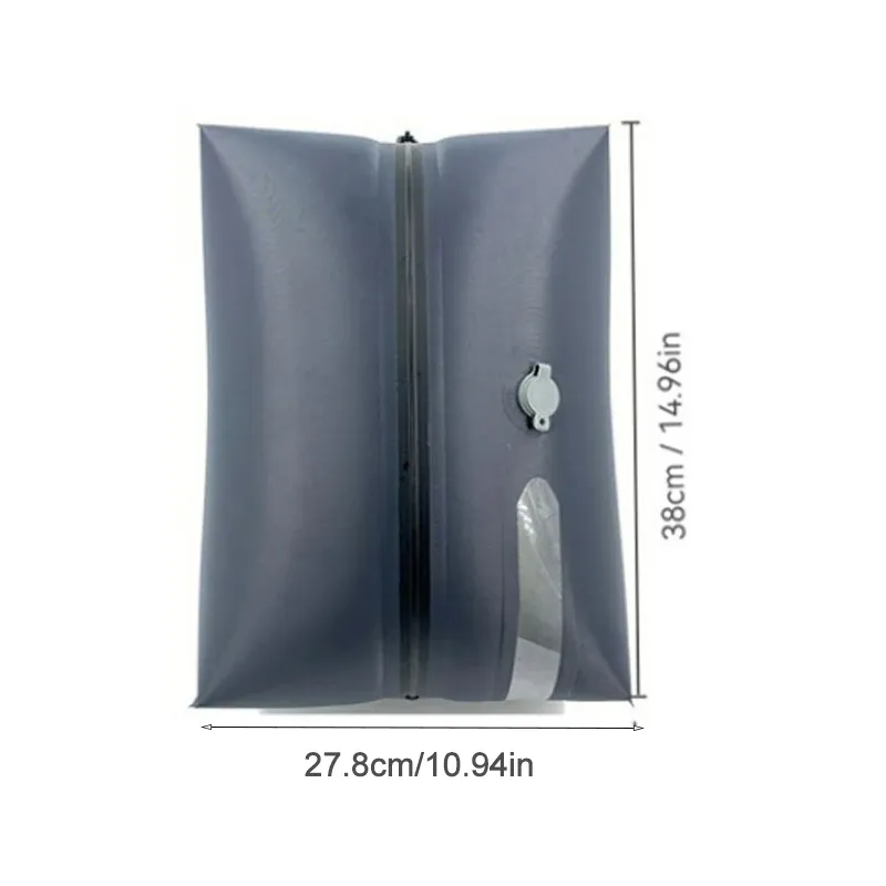 Sac de compression sous vide professionnel pour bagages, réutilisable, gain d'espace jusqu'à 60 % 7