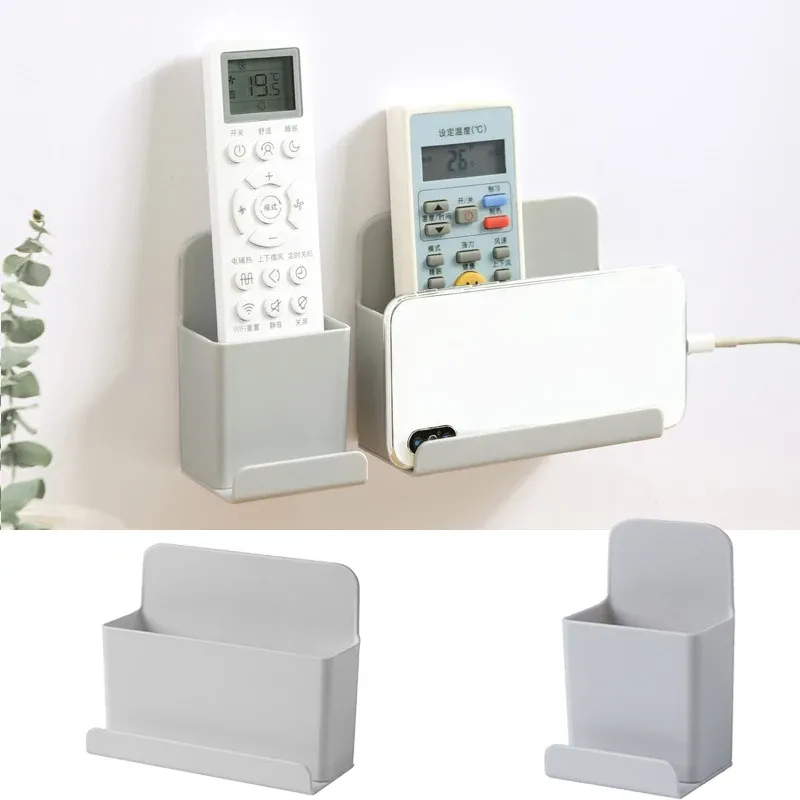 Étagère murale sans perçage pour chambre, rangement multifonction pour clés, télécommande et petits objets 3