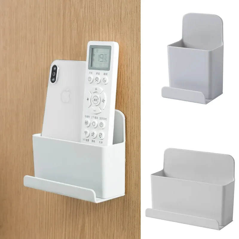 Étagère murale sans perçage pour chambre, rangement multifonction pour clés, télécommande et petits objets - Image 1