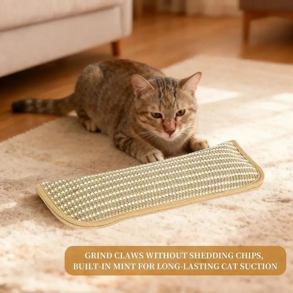 Coussin à herbe à chat, coutures renforcées