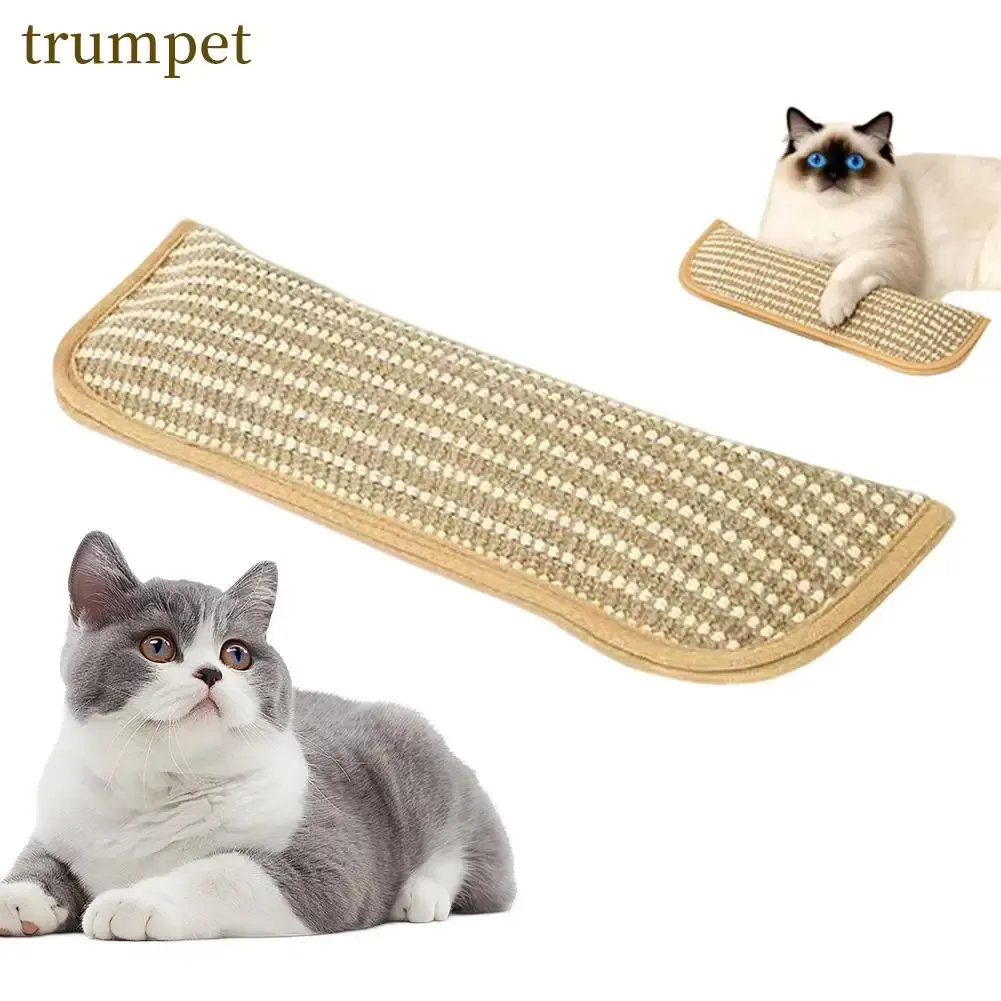 Coussin à herbe à chat interactif, jouet à gratter et à mâcher pour chatons d'intérieur 7