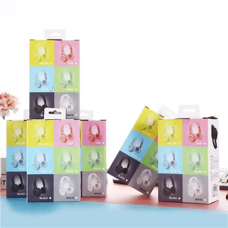 Casque Bluetooth Macaron pour enfants, cadeau idéal