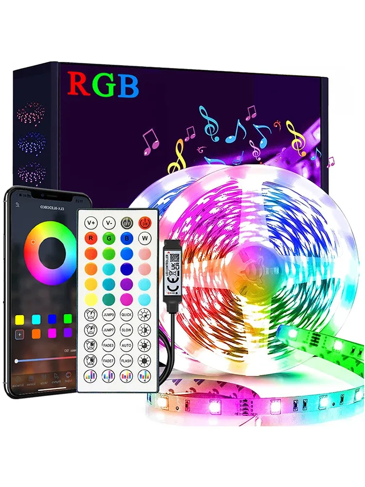 Bande lumineuse LED RVB, vue d'ensemble