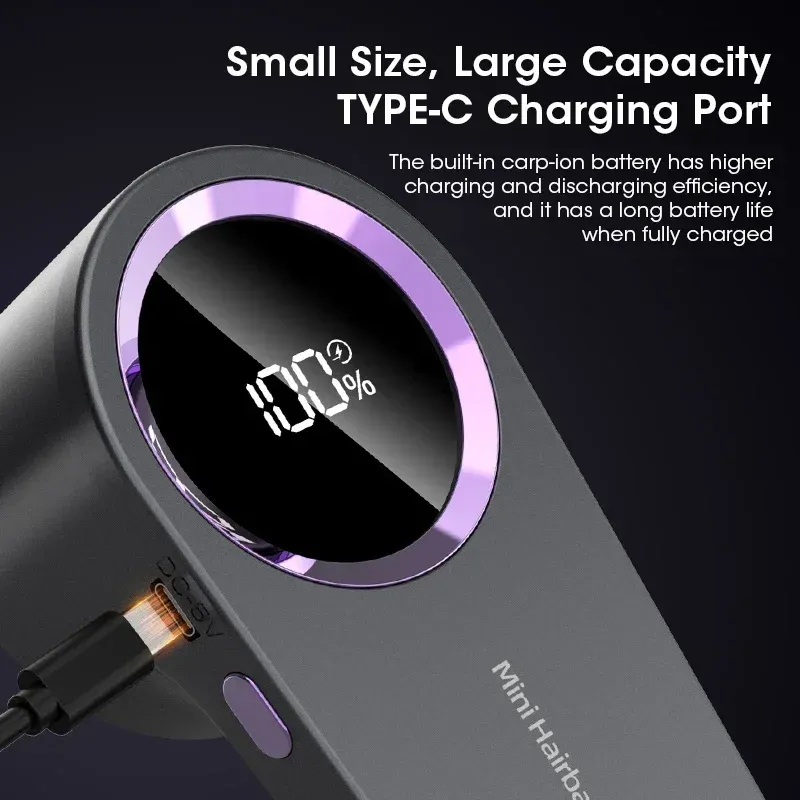 Dissolvant de peluches électrique rechargeable par USB avec écran LED pour vêtements 6