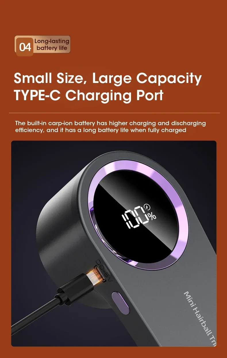 Recharge par port USB-C