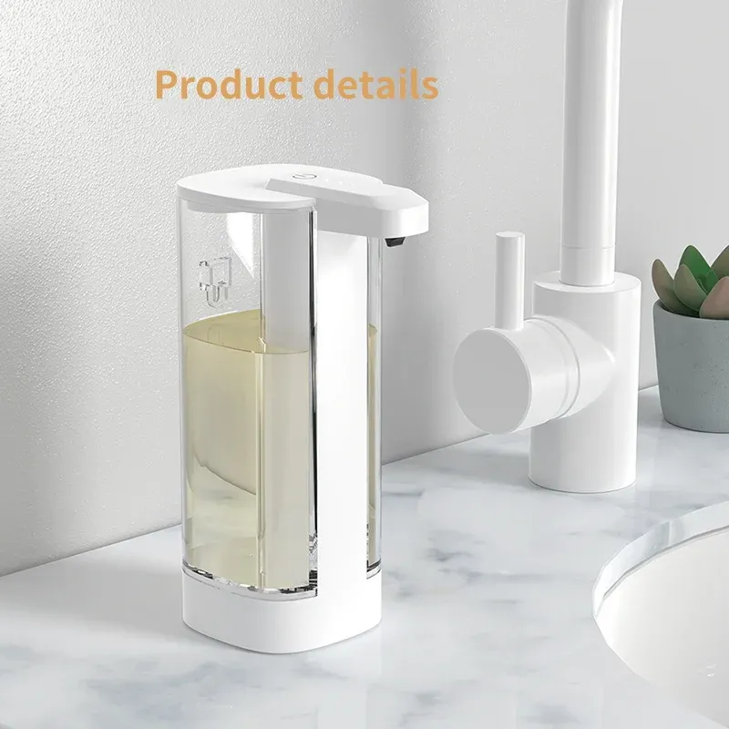 Distributeur automatique à capteur pour désinfectant et savon, cuisine et salle de bain 3