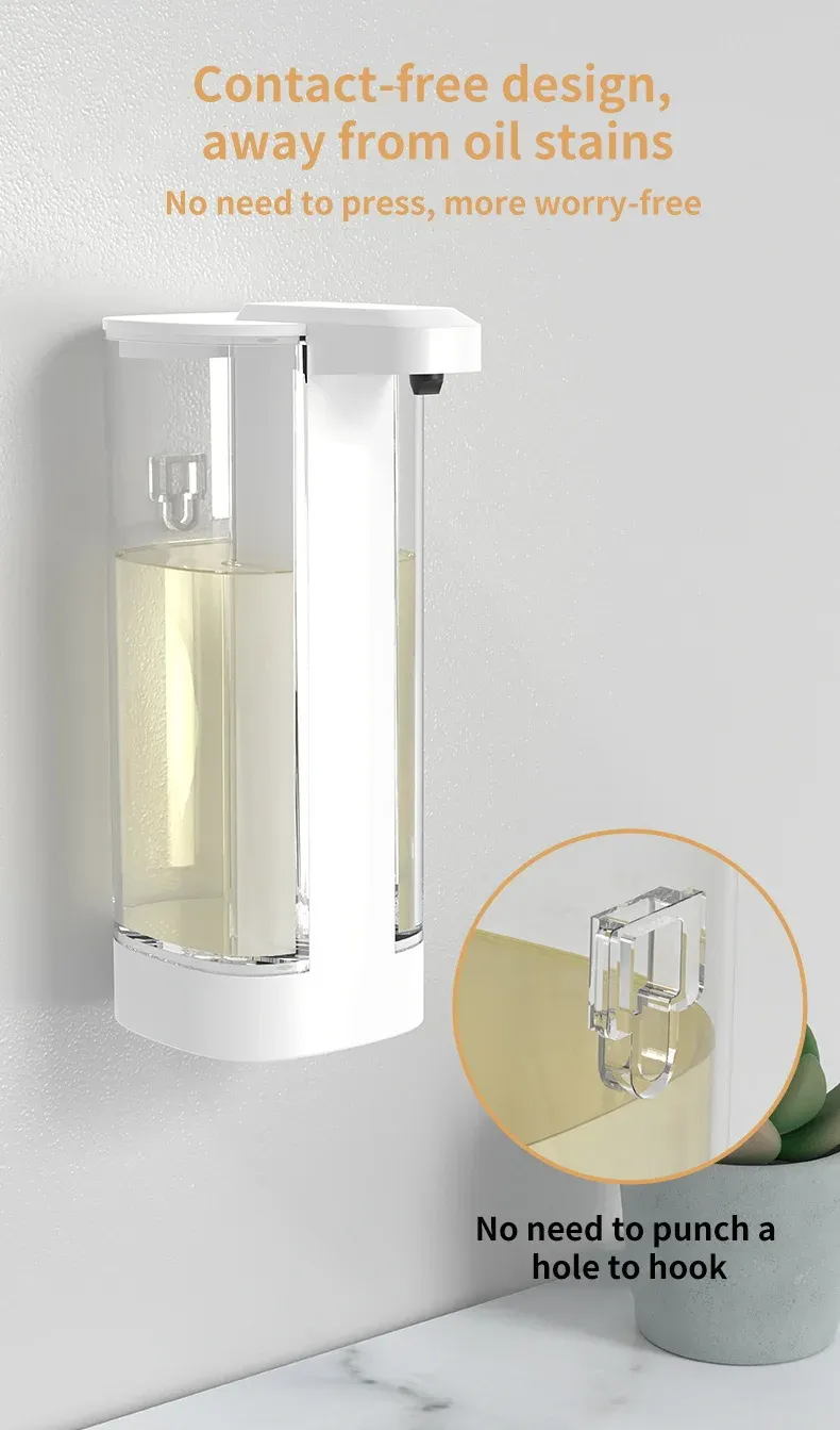 Distributeur de savon, usage quotidien