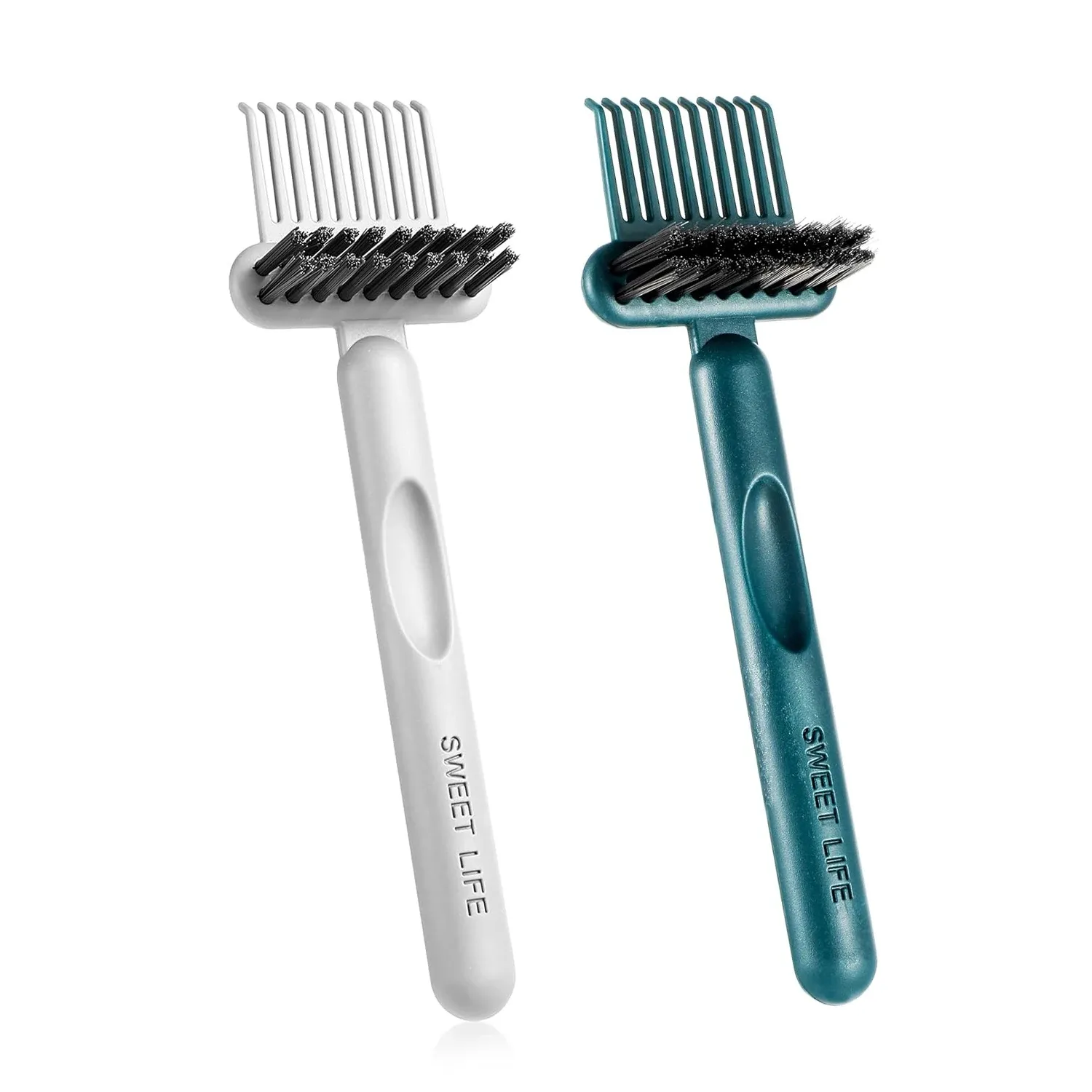 Outil 2 en 1 pour le nettoyage des brosses et peignes à cheveux, lot de 2 7