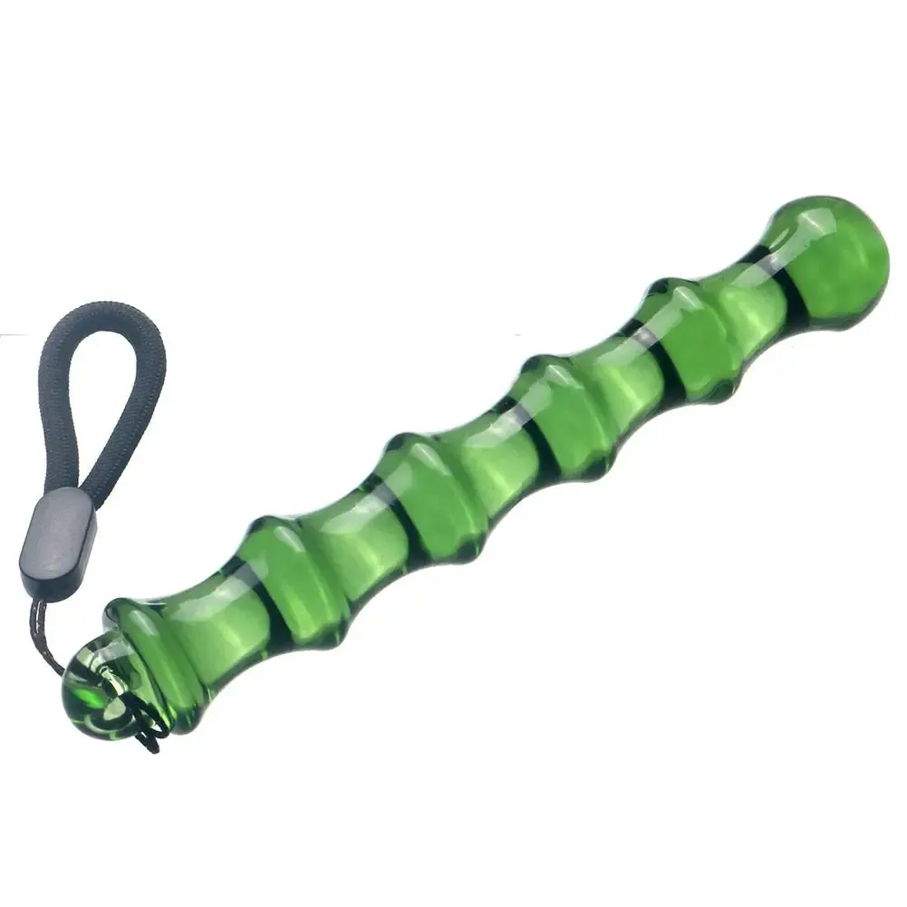 Bâton de massage lisse sans picots, bâton d'acupression pour points méridiens, détente musculaire, adapté aux épaules, au cou et aux hanches, masseur en jade 9