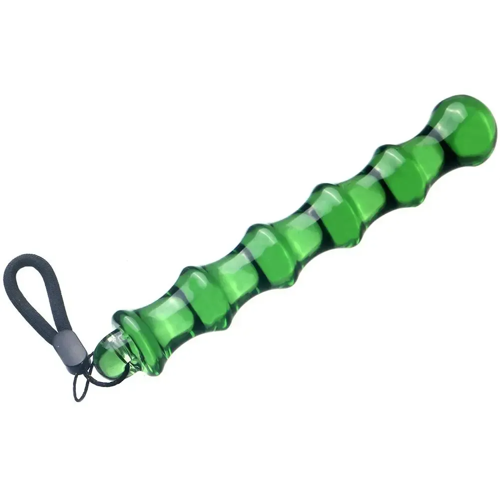 Bâton de massage lisse sans picots, bâton d'acupression pour points méridiens, détente musculaire, adapté aux épaules, au cou et aux hanches, masseur en jade 8