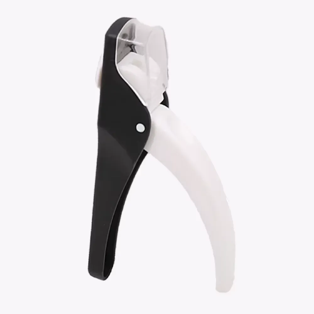 Coupe-ongles en U pour faux ongles en acrylique, ciseaux à ongles, coupe-pointes, outil de manucure avec mesureur, outils de coupe de précision 8