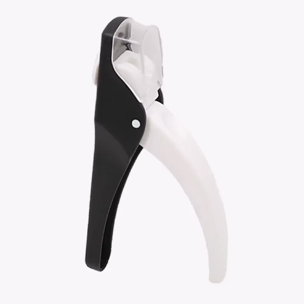 Coupe-ongles en U pour faux ongles en acrylique, ciseaux à ongles, coupe-pointes, outil de manucure avec mesureur, outils de coupe de précision 7