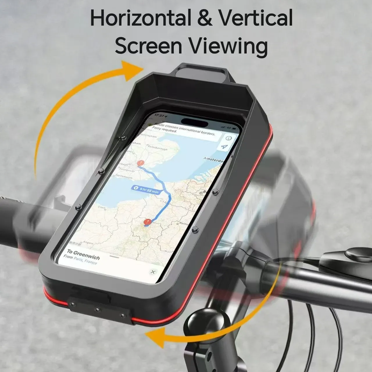 Support de téléphone pour guidon avec écran tactile