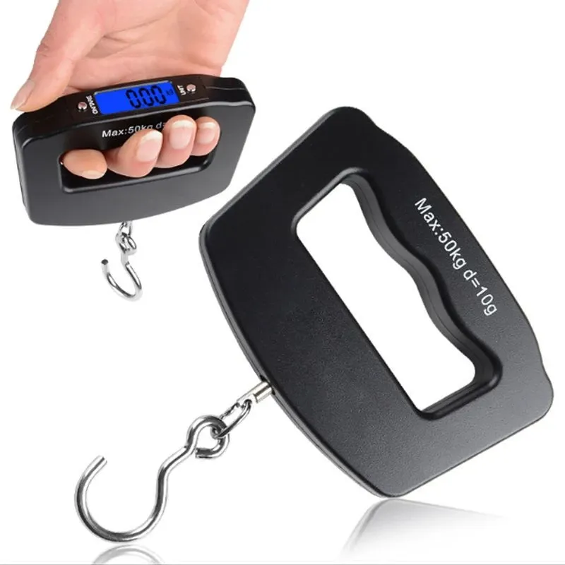 Balance numérique portable pour bagages, écran LCD