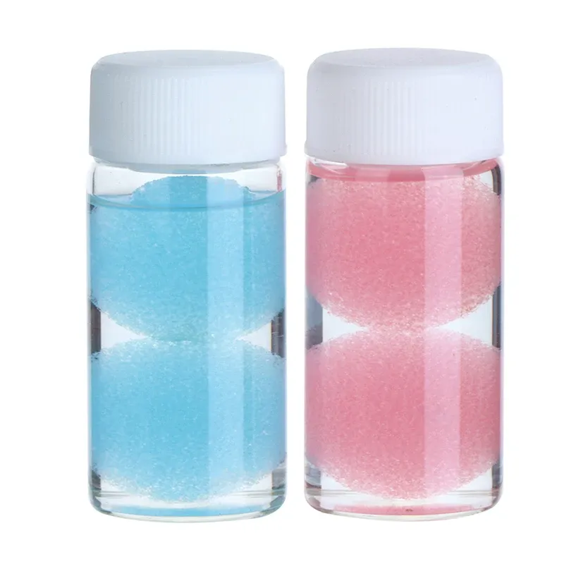 Nettoyant liquide pour pincettes à cils, avec éponge de nettoyage et dissolvant de colle 1