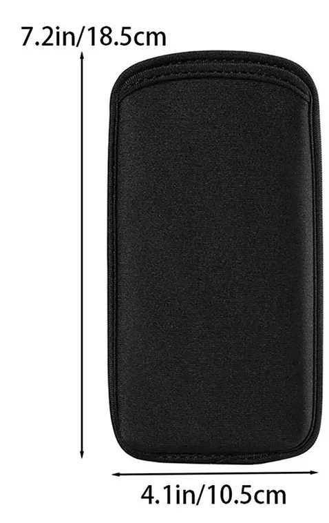 Pochette de téléphone étanche en néoprène, vue d'ensemble