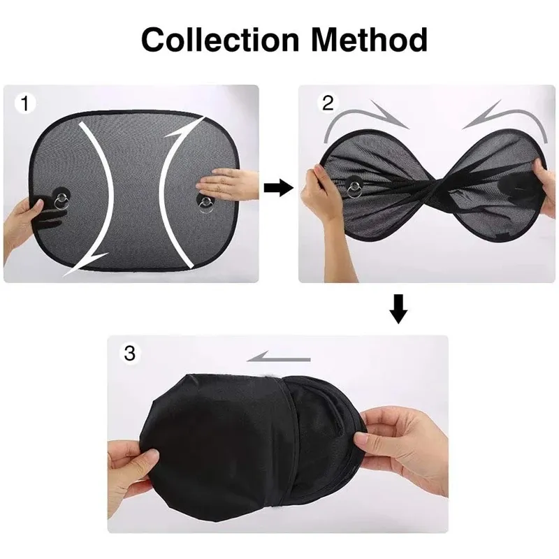 Pare-soleil universel pliable pour pare-brise de voiture 5