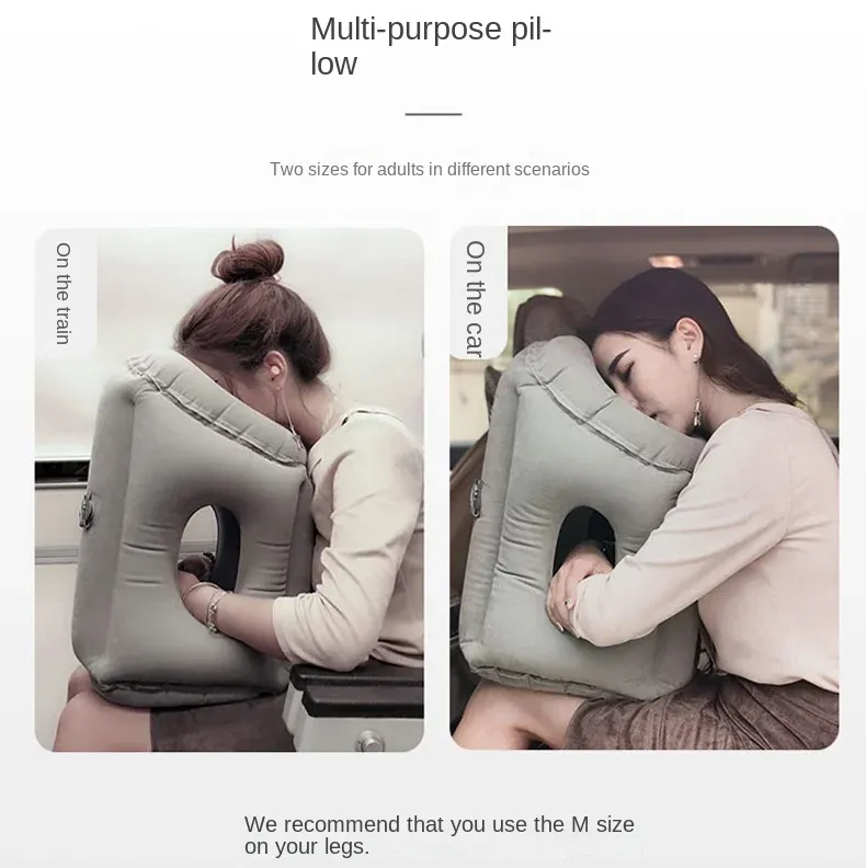 Coussin d'air gonflable, appui de nuque
