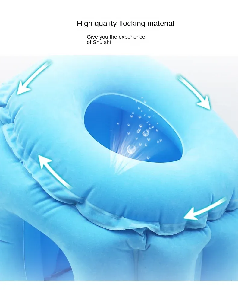 Coussin d'air gonflable, vue rapprochée