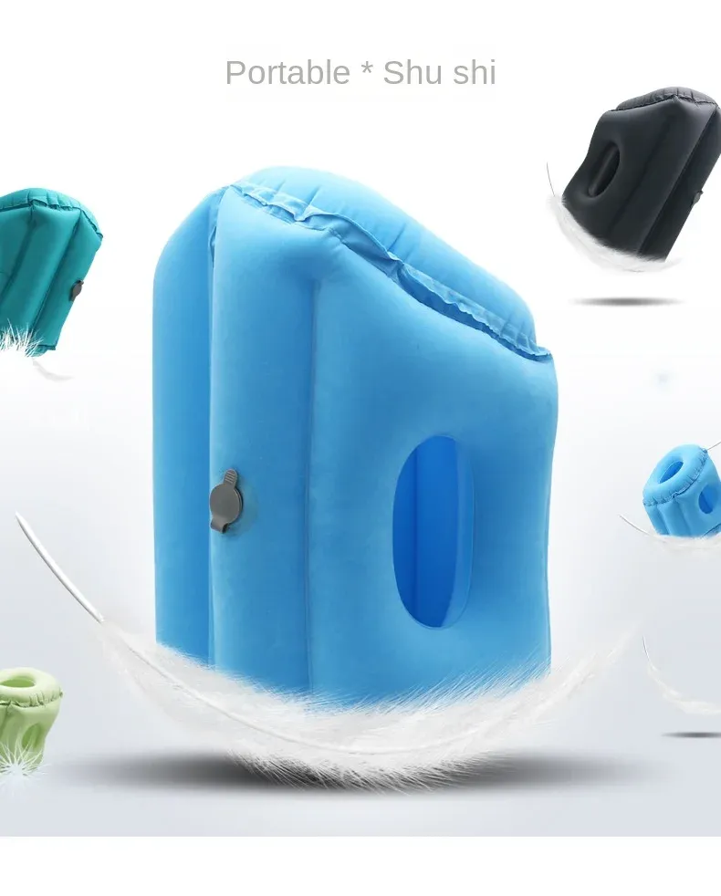 Coussin d'air gonflable, vue arrière