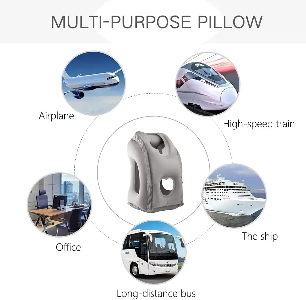 Coussin d'air gonflable, vue de dessus