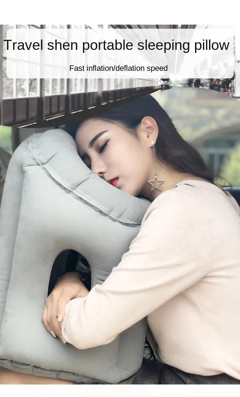 Coussin d'air gonflable, détail ergonomique