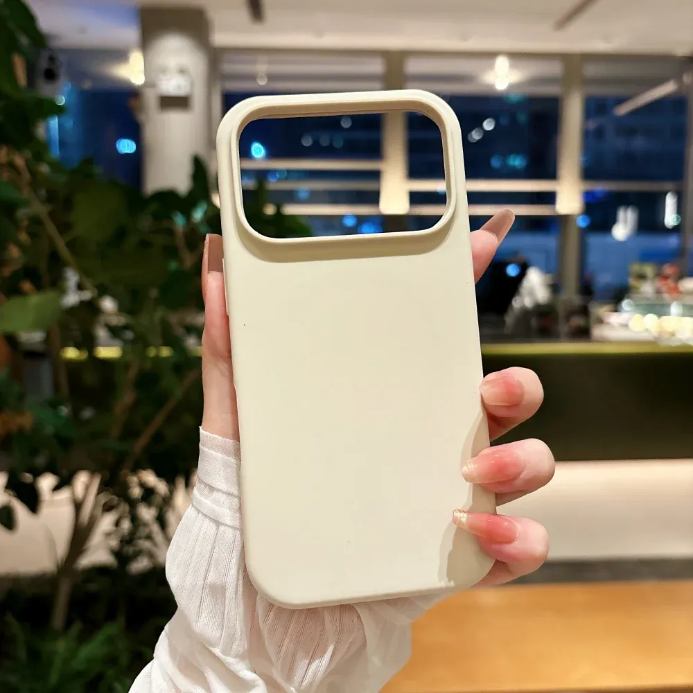 Coque transparente vue rapprochée