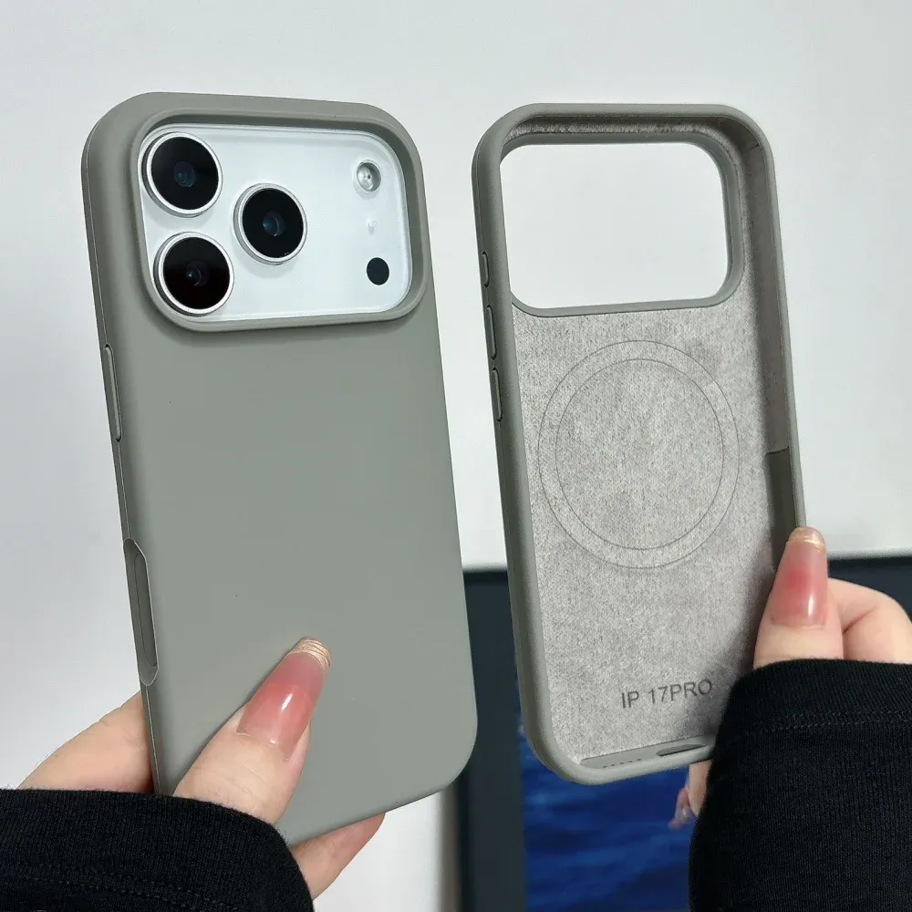 Détail de la coque magnétique MagSafe