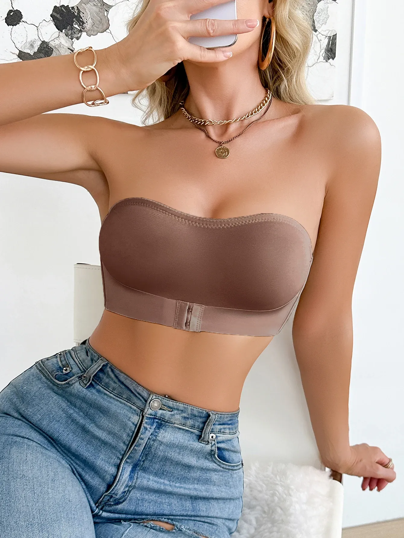 Soutien-gorge sans bretelles, confort au quotidien