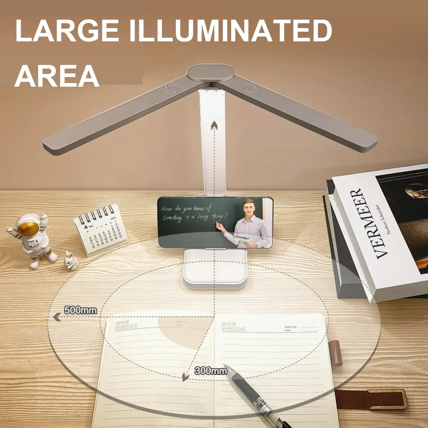 Lampe de table pliable