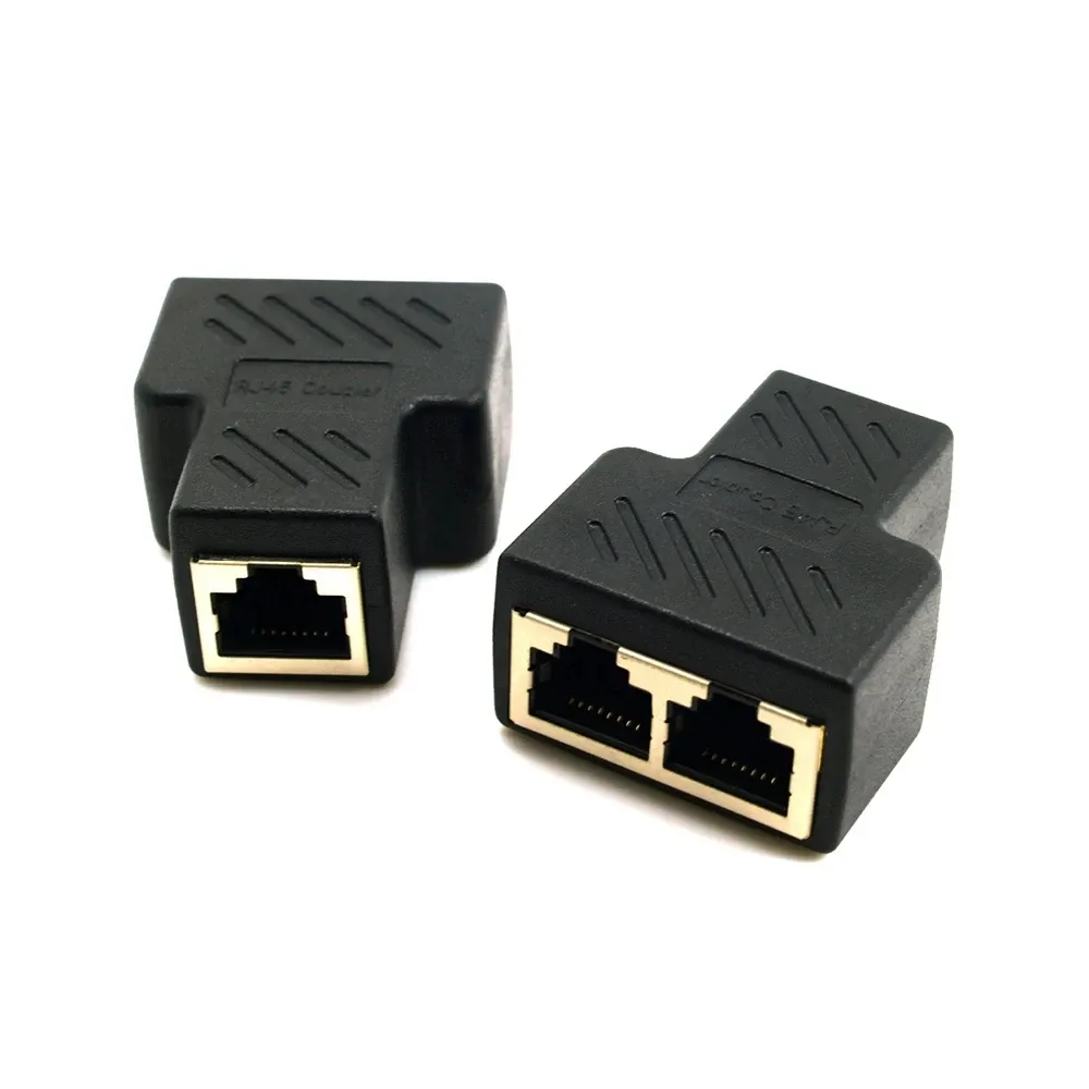 Répartiteur Ethernet, finitions et connexions