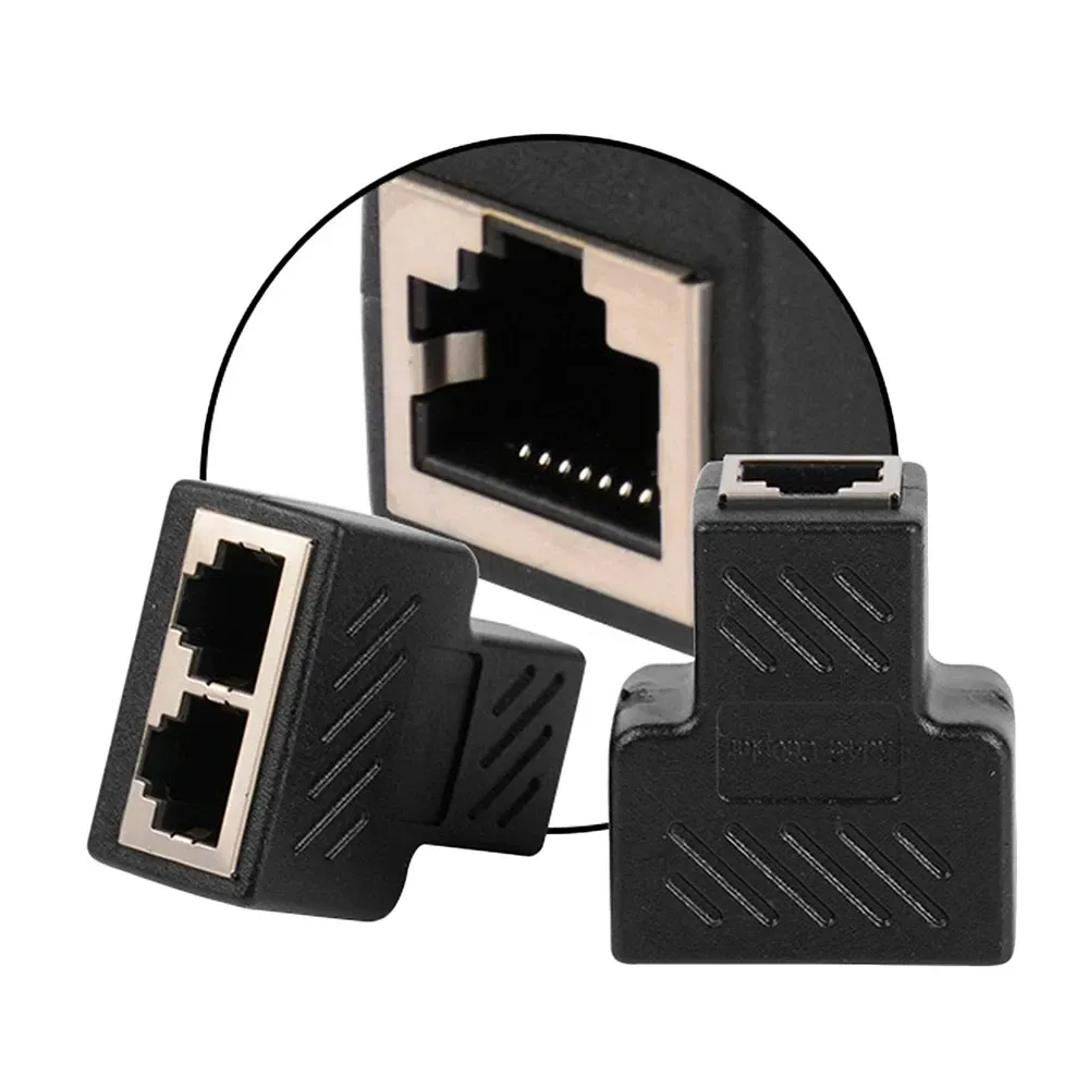 Détail du répartiteur Ethernet RJ45