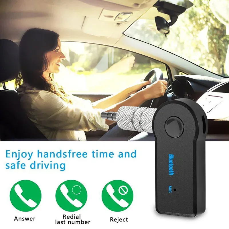 Adaptateur Bluetooth 5.0 noir, vue de détail