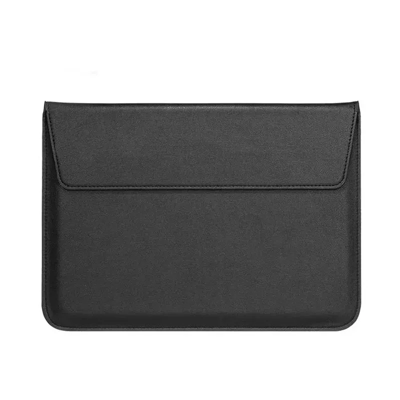 Étui en cuir lisse personnalisable avec monogramme et initiales pour MacBook Air 13 pouces et MacBook Pro Retina 15 pouces 7