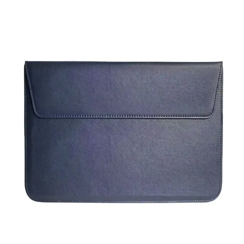 Étui en cuir lisse personnalisable avec monogramme et initiales pour MacBook Air 13 pouces et MacBook Pro Retina 15 pouces 8