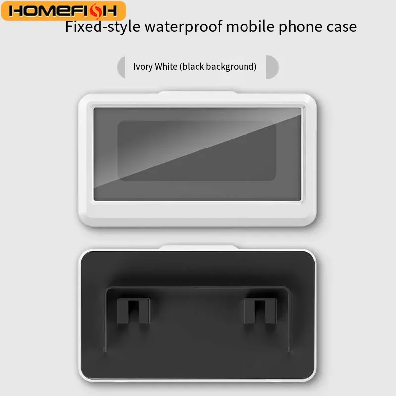Étui universel étanche et anti-buée pour smartphone, support pour salle de bain et douche, compatible écran tactile 6