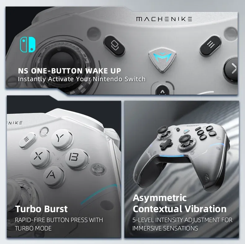Manette Machenike G5 Pro, vue de profil