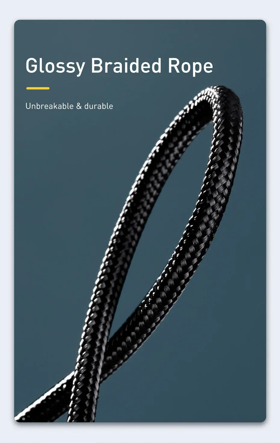Câble USB-C Baseus, galerie