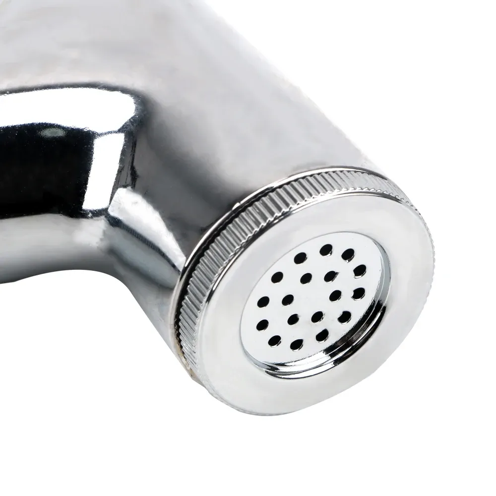 Pulvérisateur de bidet portable avec pommeau de douche, buse anti-odeurs et flexible 2
