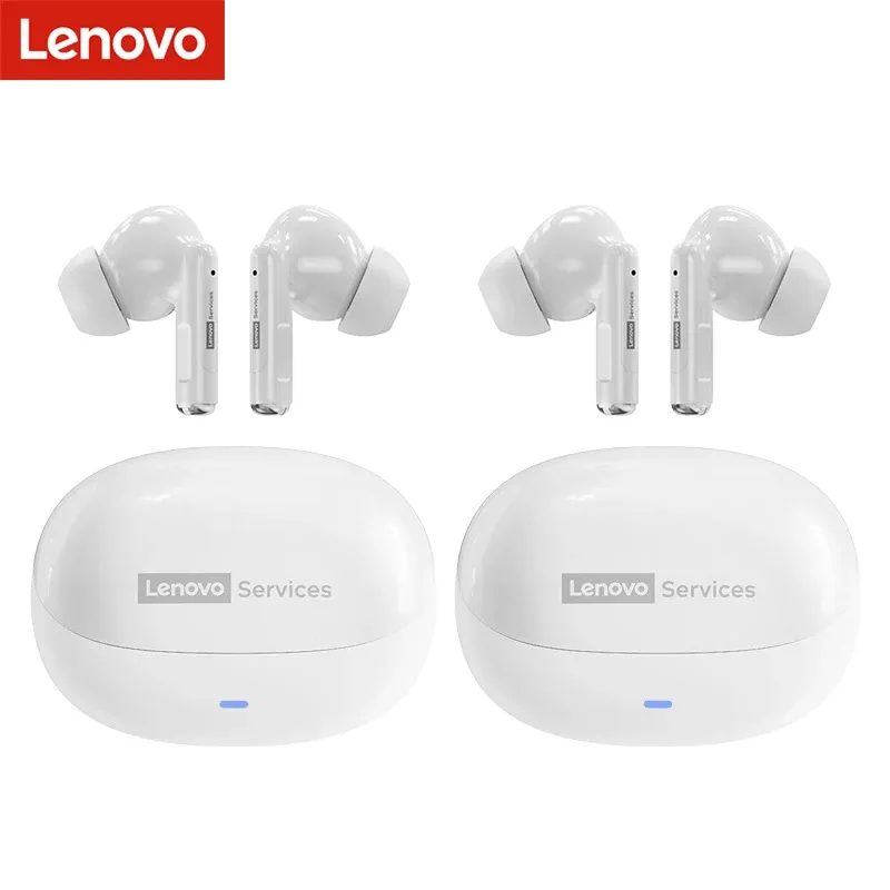 Écouteurs sans fil Lenovo TWS Bluetooth 6.0 à son HiFi, réduction de bruit ENC pour les appels, casque de sport et de jeu avec micro 9