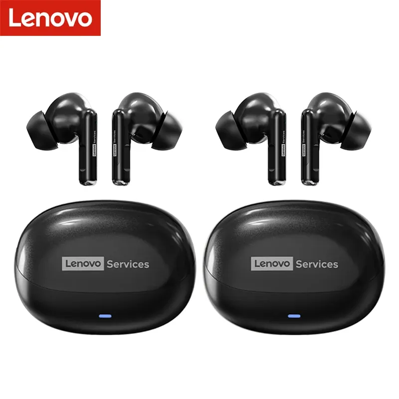 Écouteurs sans fil Lenovo TWS Bluetooth 6.0 à son HiFi, réduction de bruit ENC pour les appels, casque de sport et de jeu avec micro 10