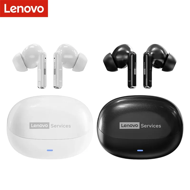 Écouteurs sans fil Lenovo TWS Bluetooth 6.0 à son HiFi, réduction de bruit ENC pour les appels, casque de sport et de jeu avec micro 8
