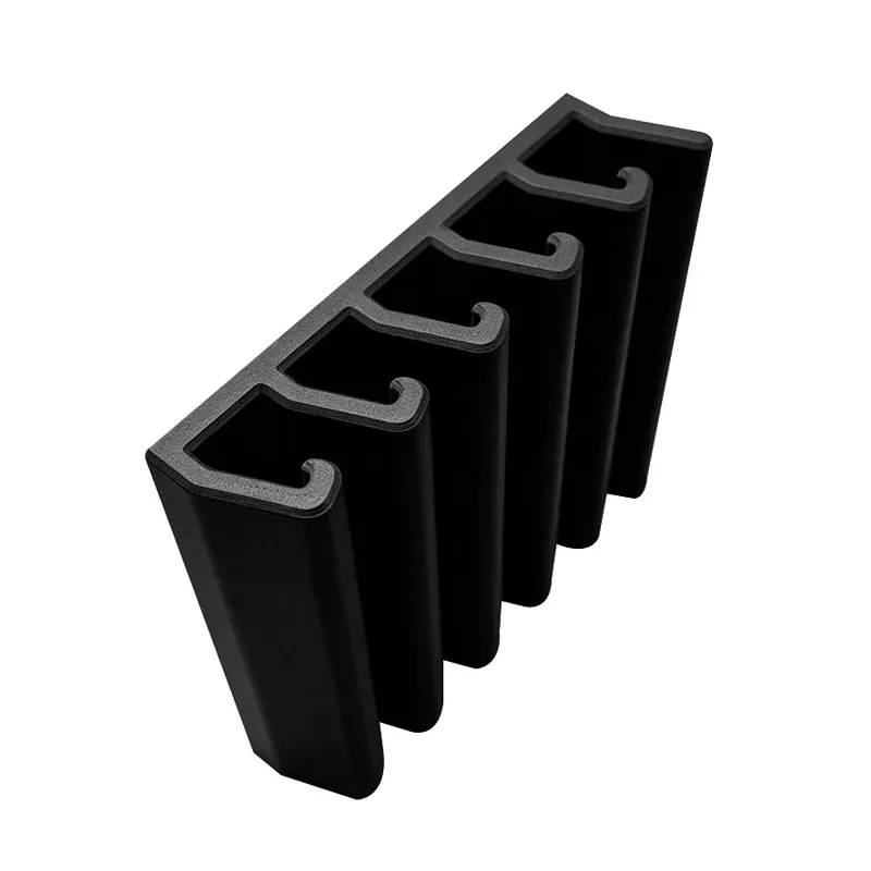 Support mural robuste multi-emplacements pour couvercles de contenants alimentaires, organisateur de rangement pour armoire de cuisine en plastique 9