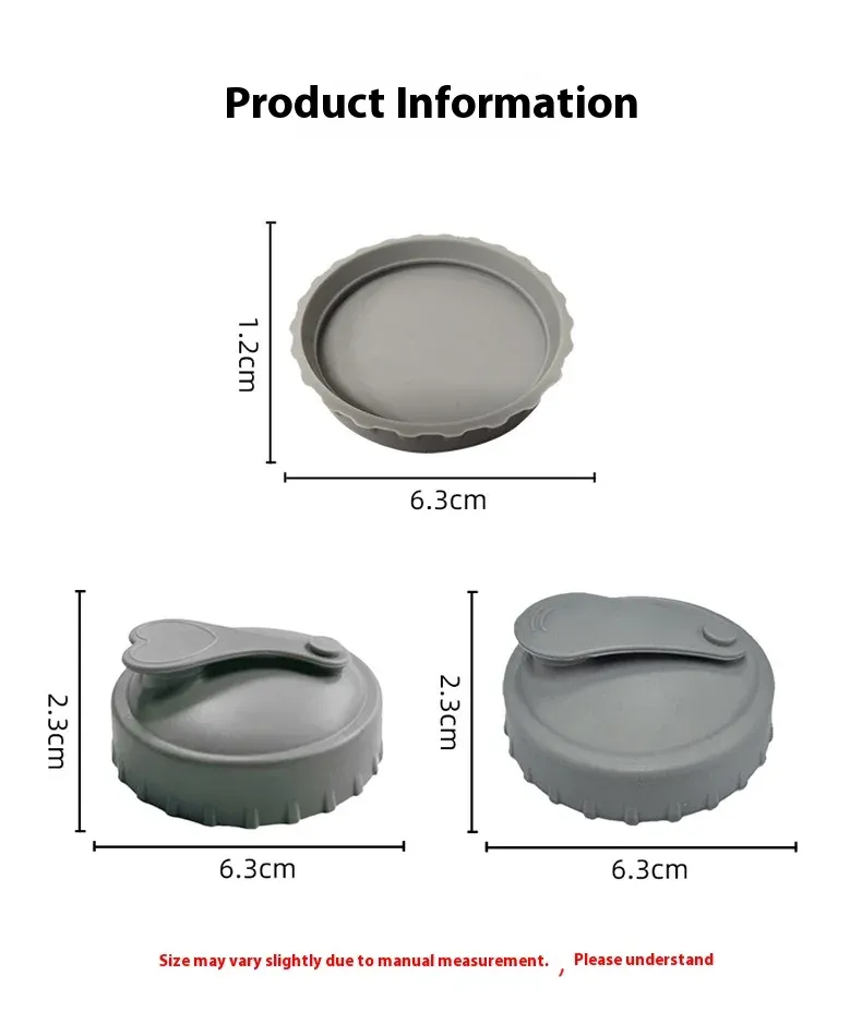 Couvercle en silicone réutilisable pour canettes et tasses