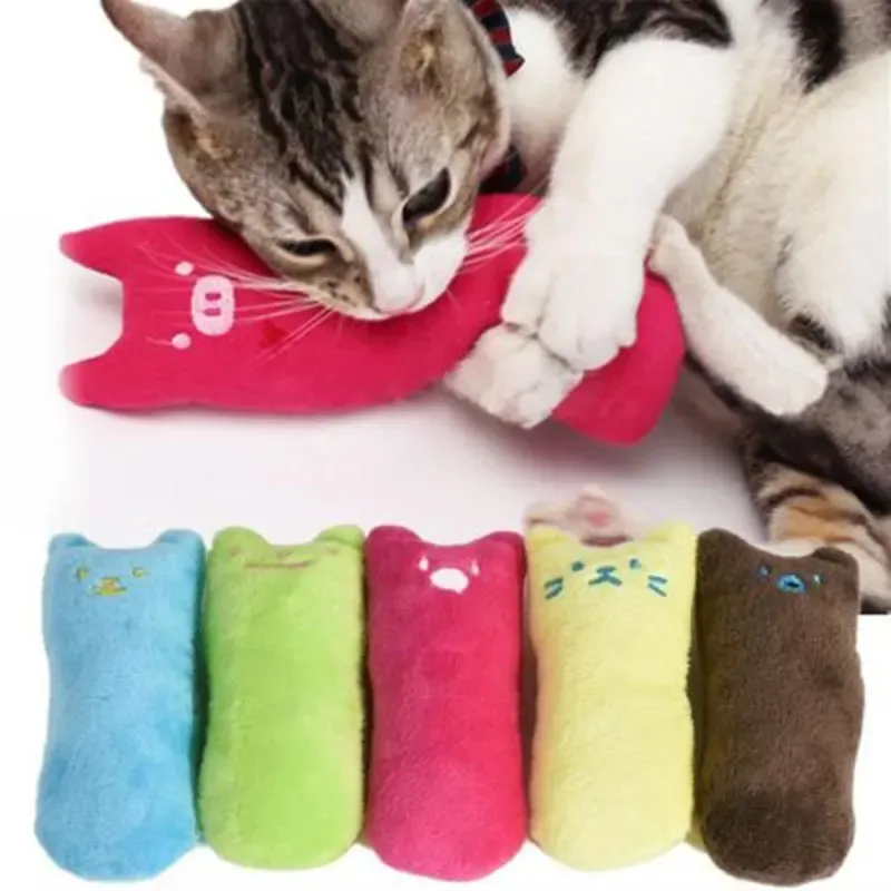 Jouet coulé en herbe de cataire pour chat