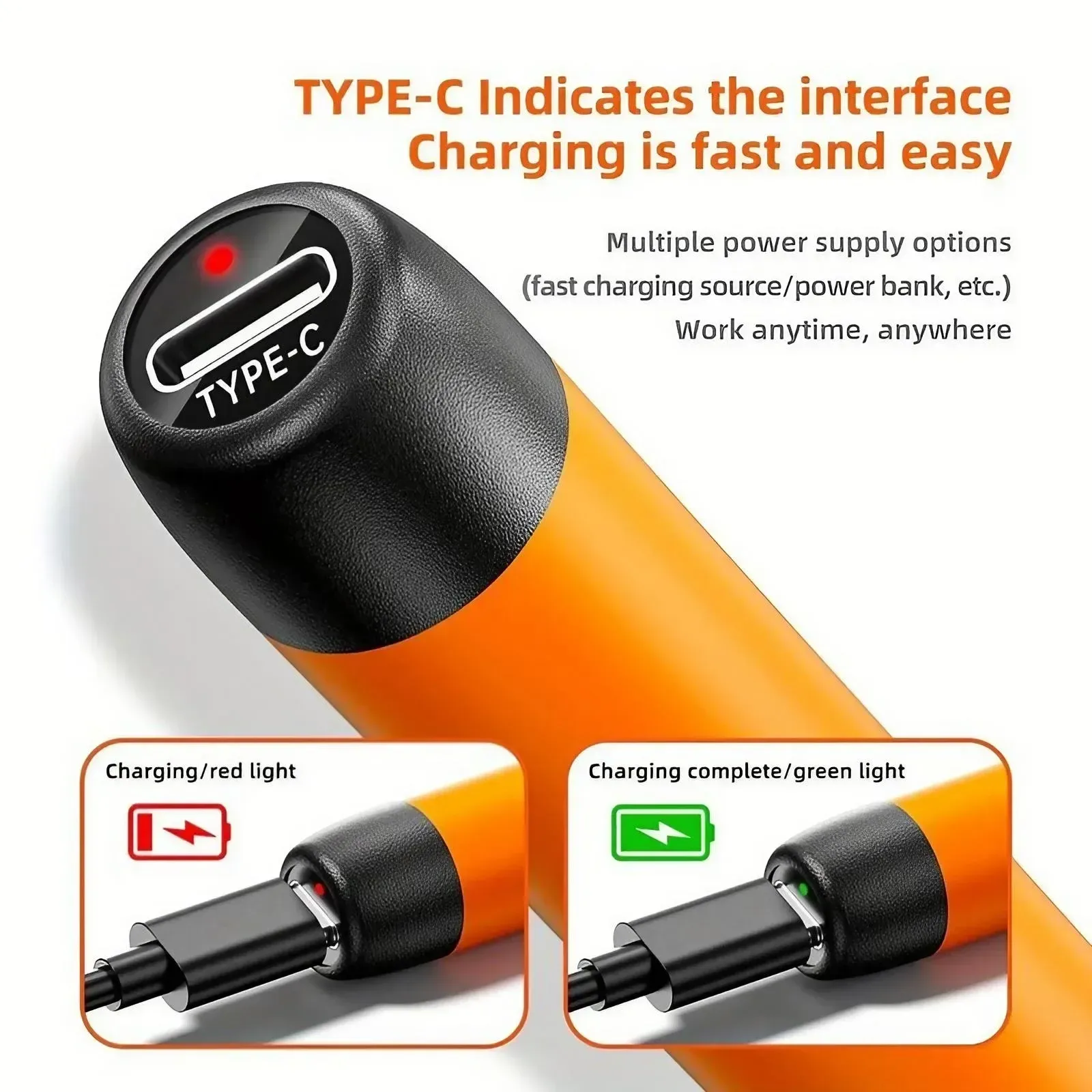 Mini fer à souder rechargeable, en situation