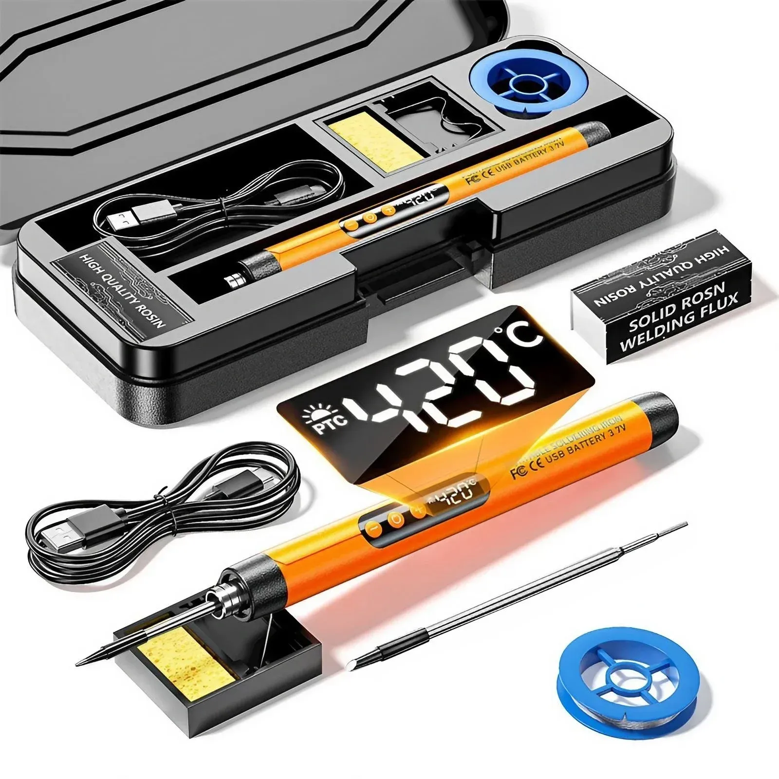 Mini fer à souder rechargeable, galerie